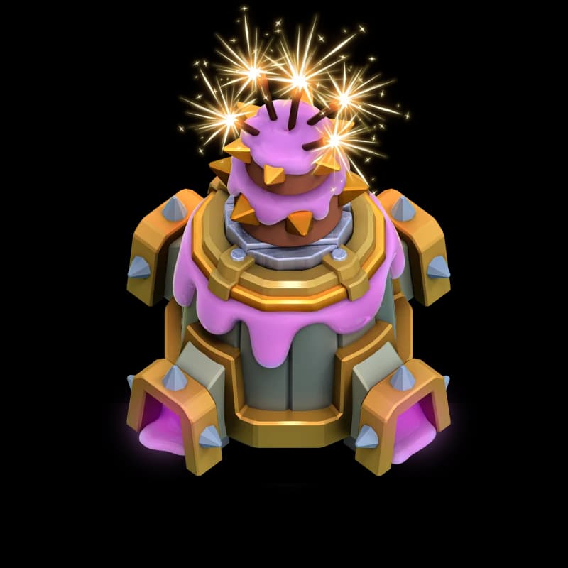 Official Cake-A-Pult artwork for the August crafted defenses release