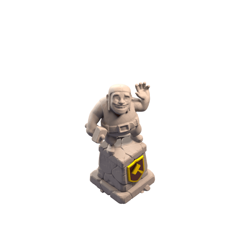 Official Clash of Clans Wrapped village artwork for Chief's Chronicles