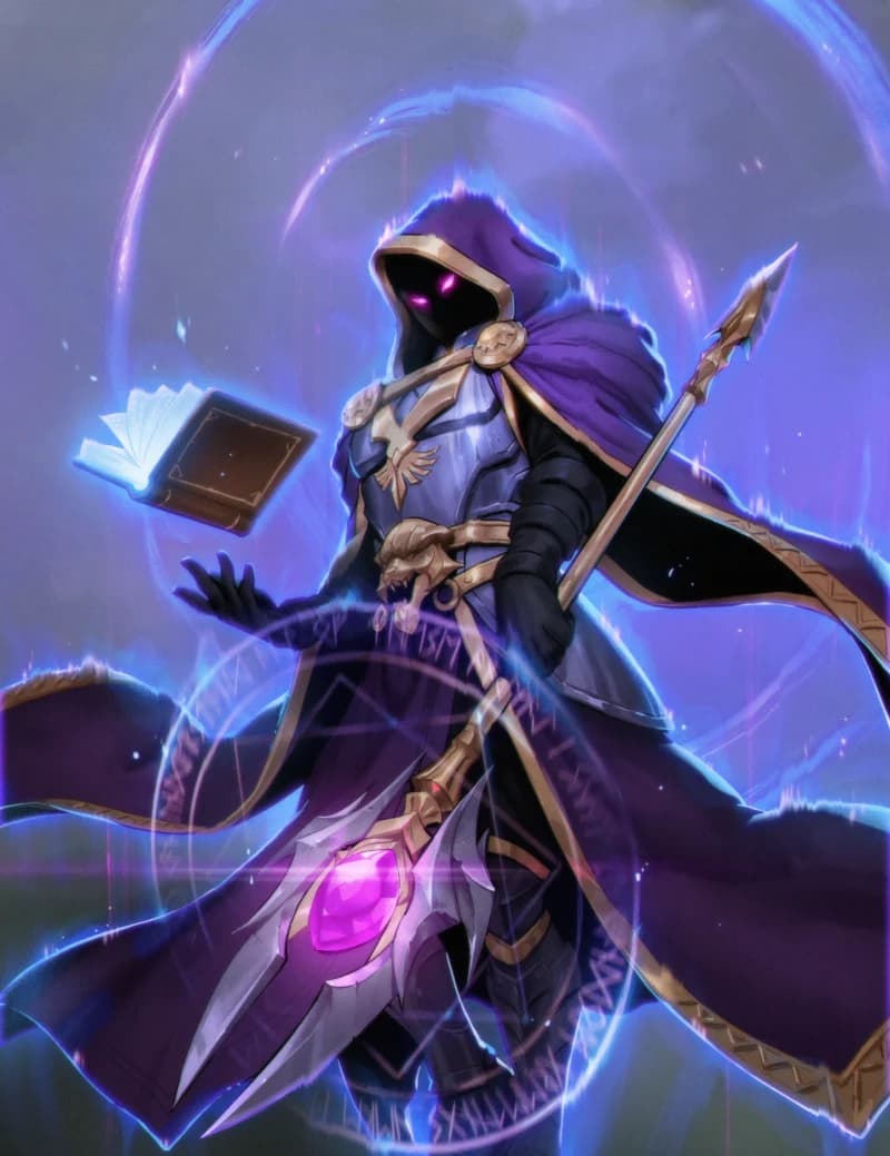 Official Grand Mage skin artwork