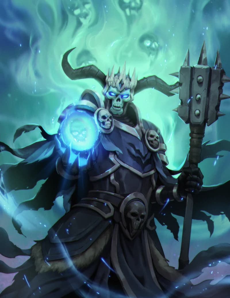 Official Lich Prince skin artwork