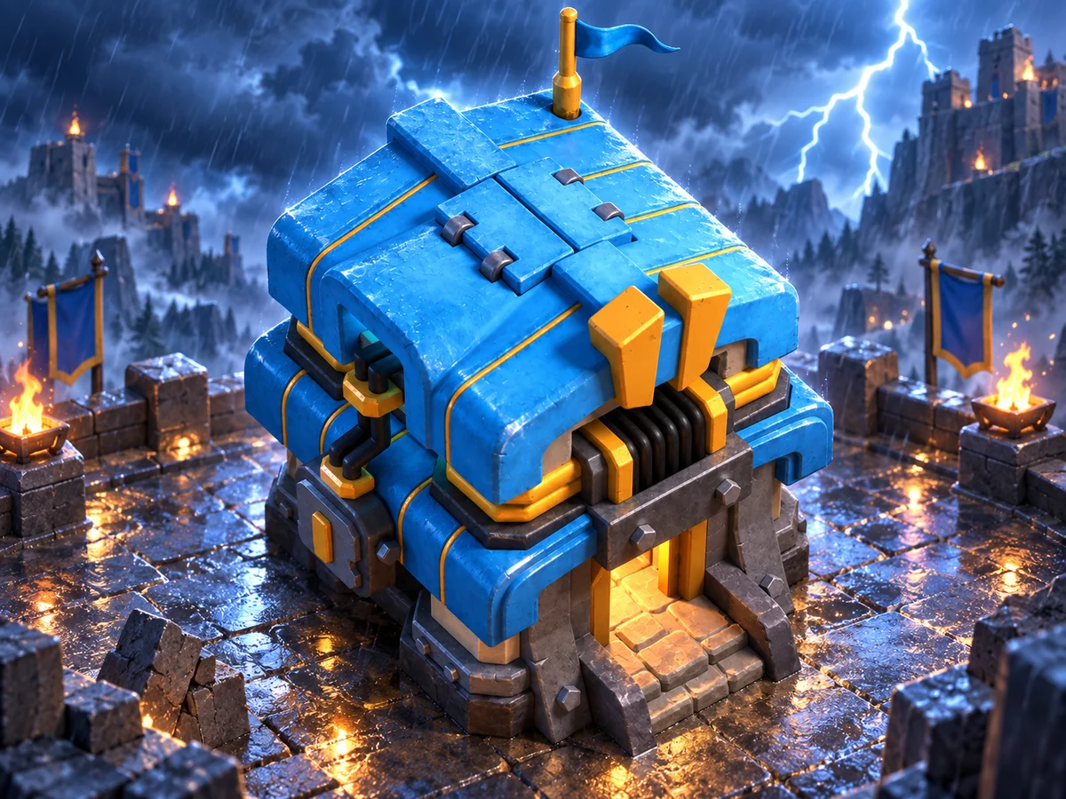 Town Hall 12 placeholder artwork, not a playable base layout