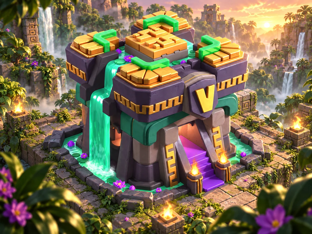 Town Hall 14 placeholder artwork, not a playable base layout