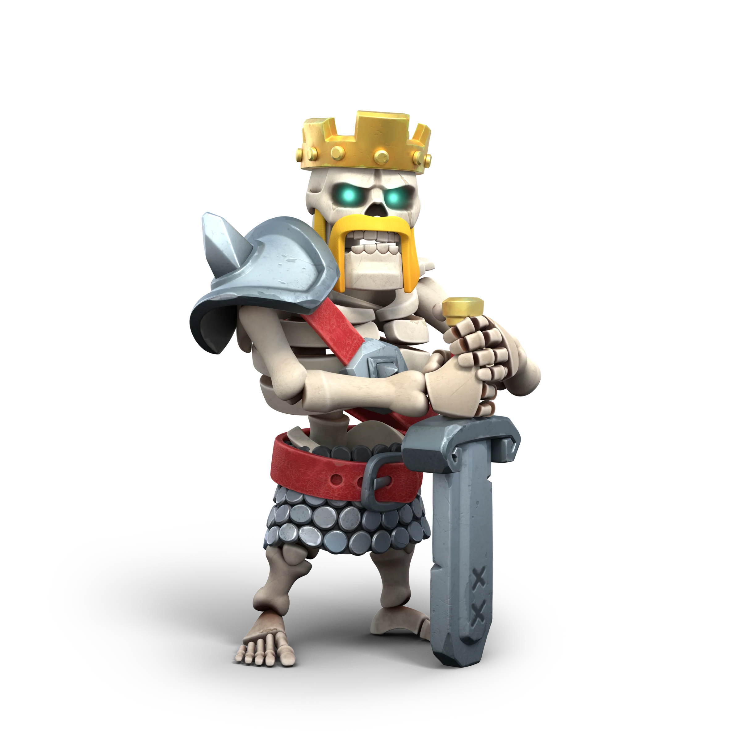 Skeleton Kingdom Barbarian King hero skin