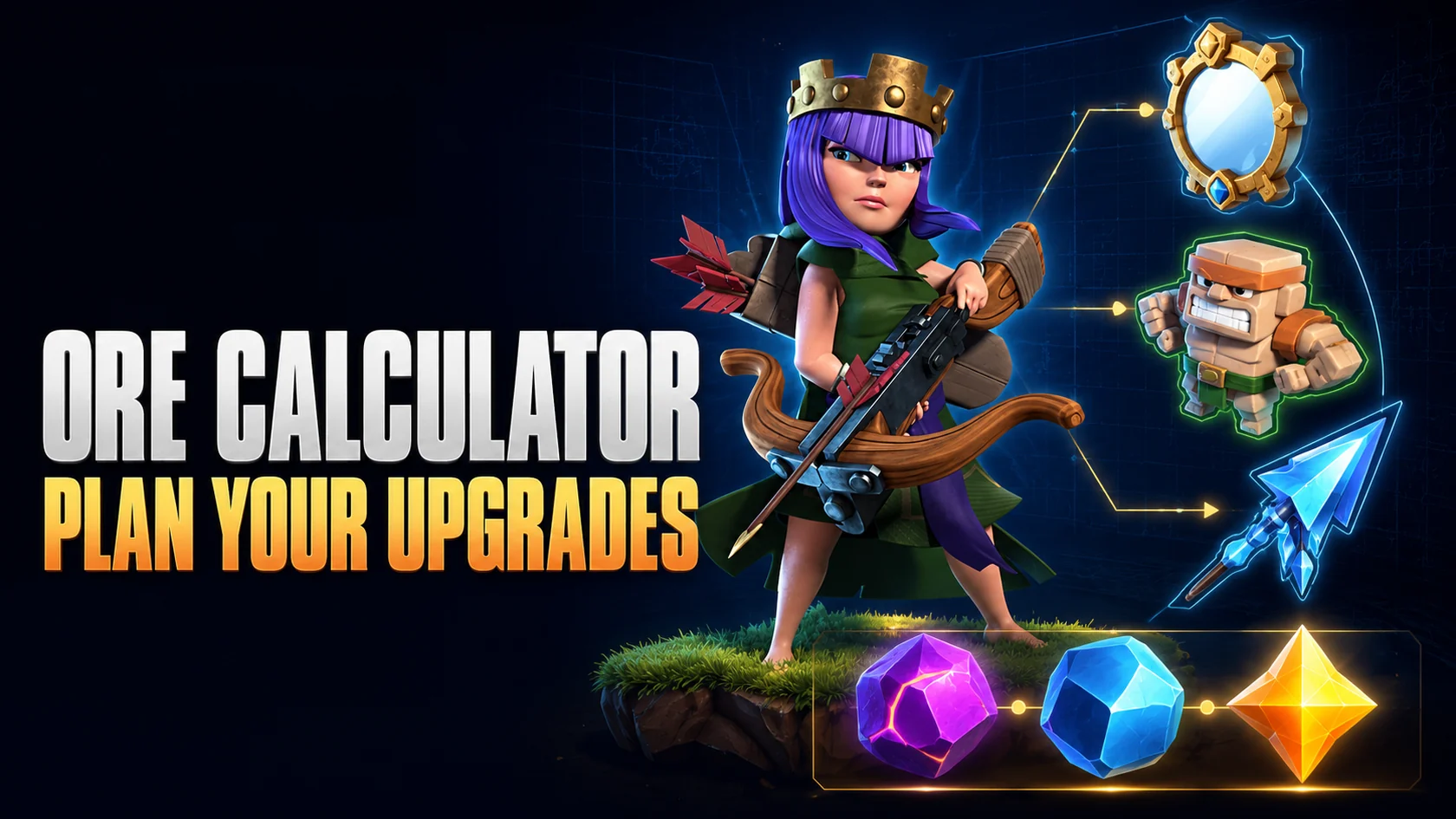 Clash of Clans Ore Calculator Guide: Plan Hero Equipment Upgrades